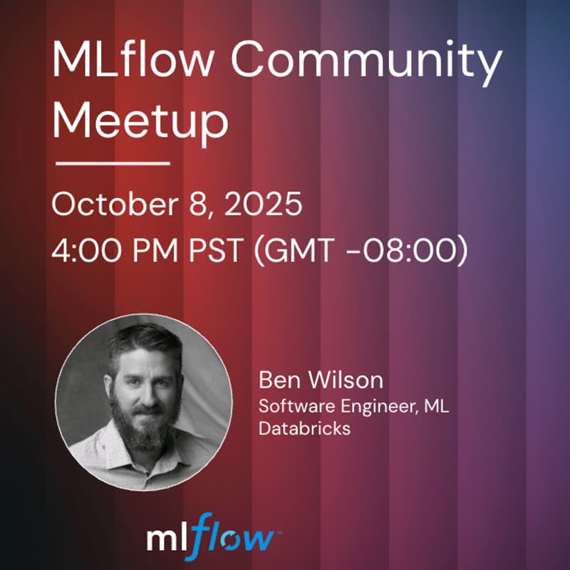 Cover Image for MLflow Community Meetup
