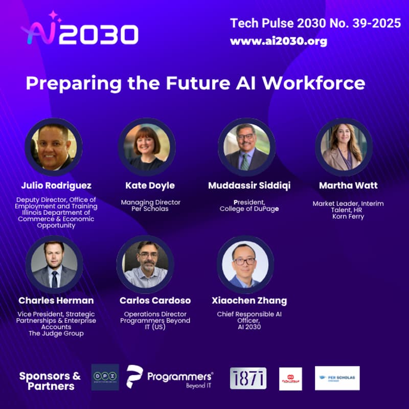 Cover Image for No. 39 Tech Pulse 2030 – Preparing the Future AI Workforce