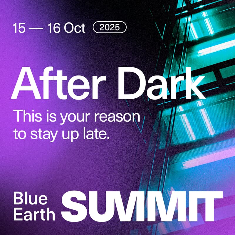 Cover Image for Blue Earth Summit: After Dark Pass (16 October)