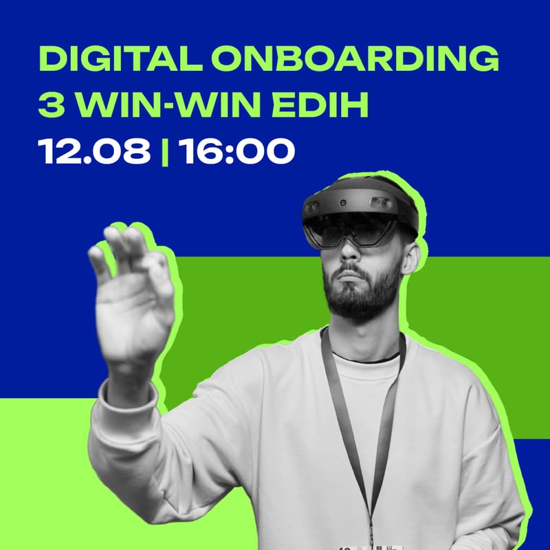 Cover Image for Digital Onboarding: як МСП, стартапам та органам влади скористатися перевагами WIN-WIN EDIH