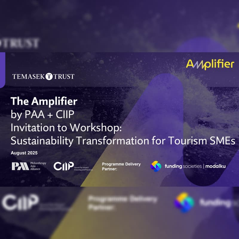 Cover Image for Amplifier 2025 Tourism SME Sustainability Workshop