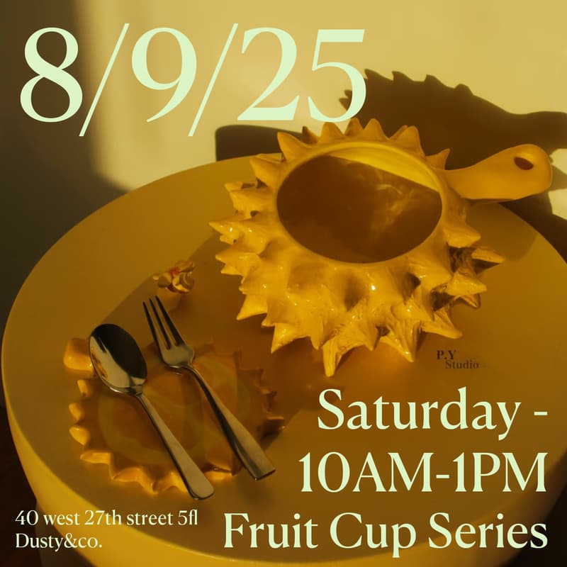 Cover Image for Fruit Cup Series Ceramic Making