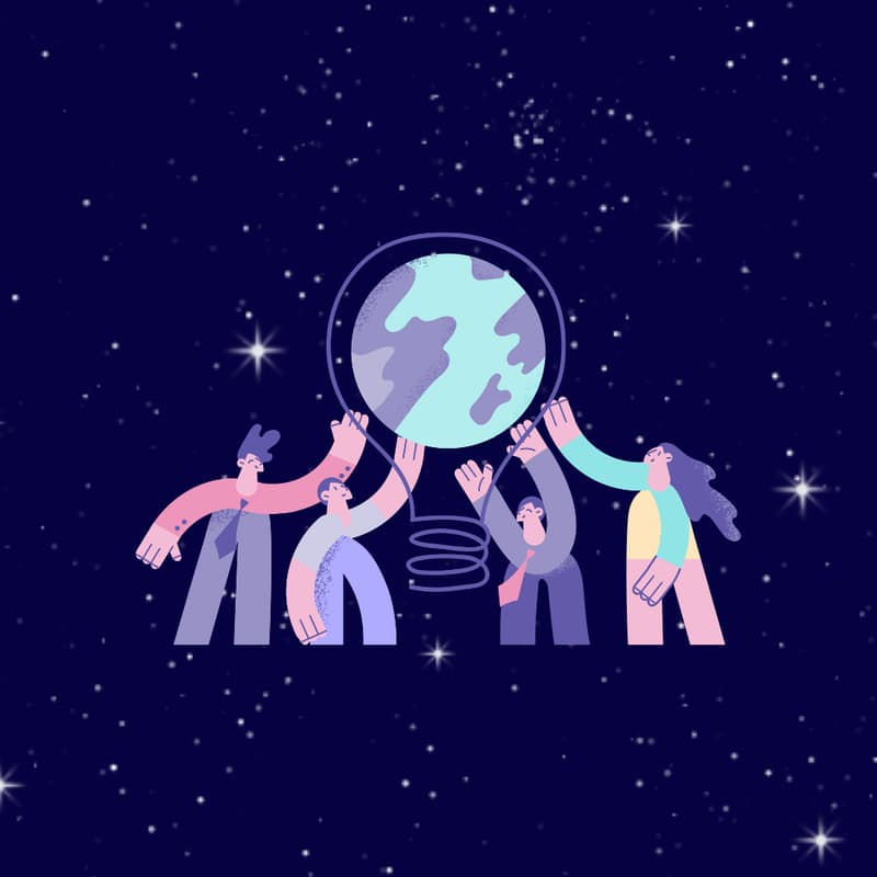 Cover Image for Earth Night - Meet New Climate Friends at Wanderlust