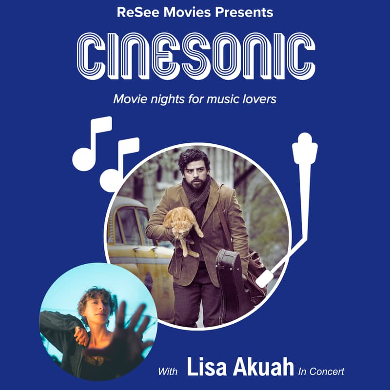 Cover Image for cinesonic - Indie Folk Movie Night, with Lisa Akuah in Concert 🎸🎵