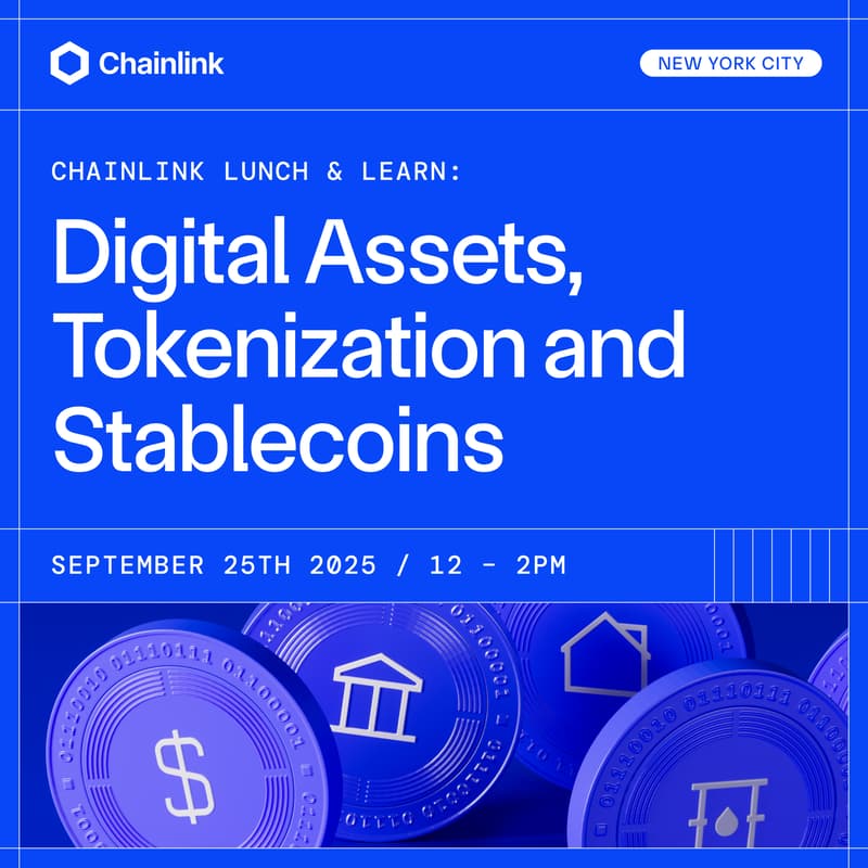 Cover Image for Chainlink Lunch and Learn | Introduction to Tokenized Assets