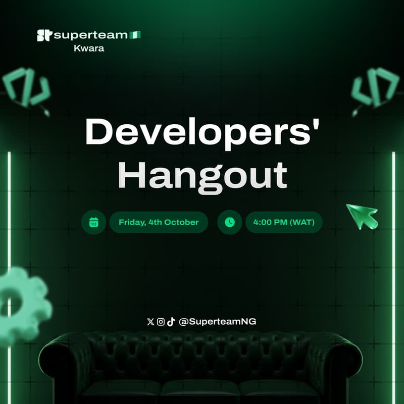 Cover Image for Kwara Developers Hangout