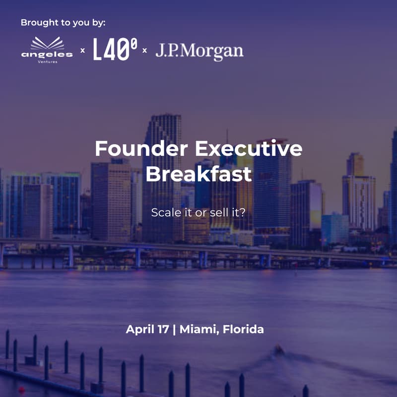 Cover Image for Scale It or Sell It - Founder Breakfast