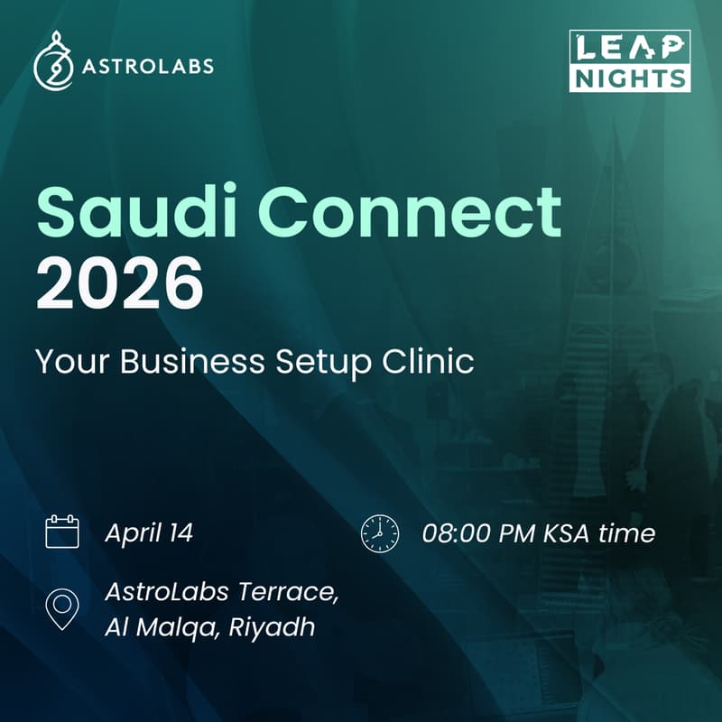 Cover Image for Saudi Connect 2026: Your Business Setup Clinic