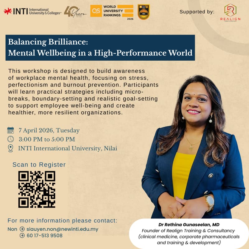 Cover Image for INTI Mental Health Event