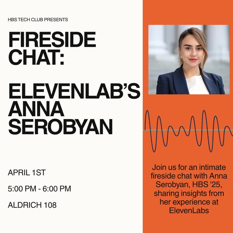 Cover Image for Fireside Chat with Anna Serobyan, ElevenLabs