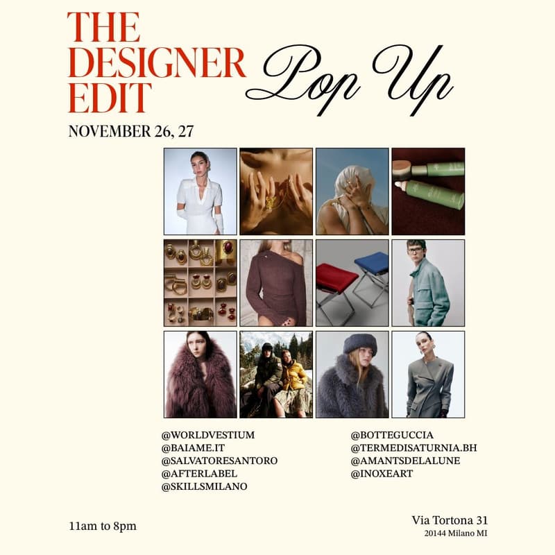 Cover Image for THE DESIGNER EDIT - POP UP