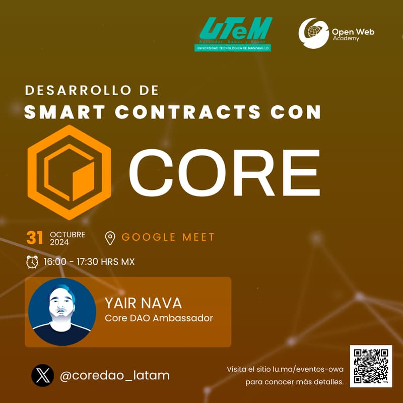 Cover Image for Desarrollo de Smart Contracts con Core