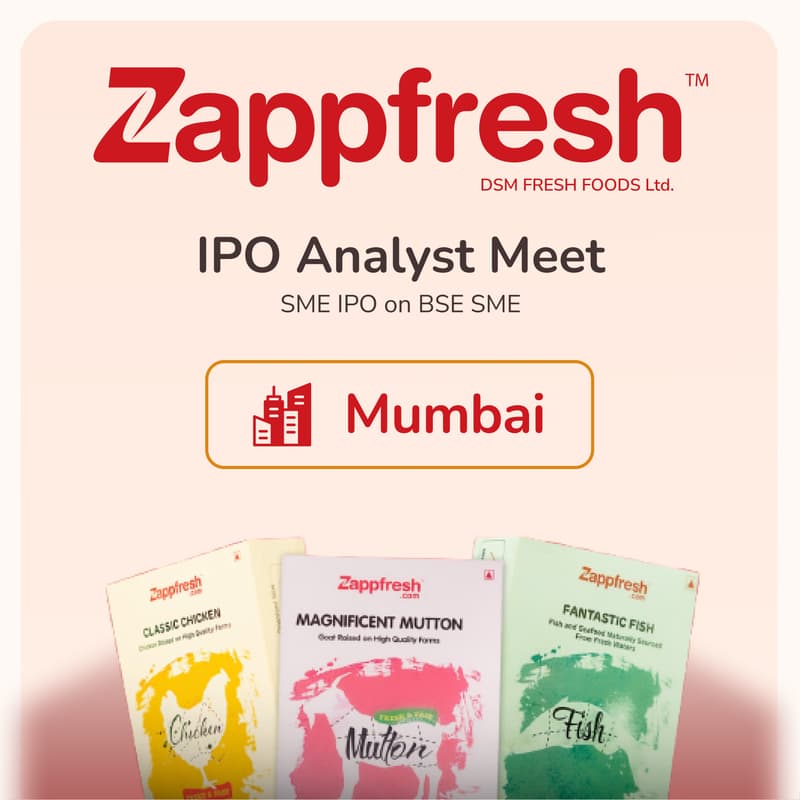 Cover Image for Broker & Analyst Conference – Zappfresh (DSM Fresh Foods Limited)