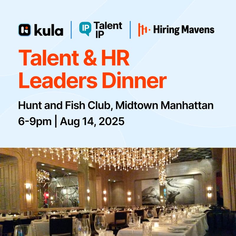 Cover Image for NYC TA/HR Leaders Dinner @ Hunt and Fish Club