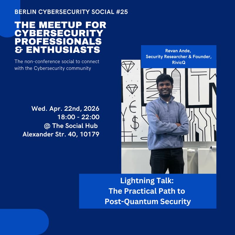 Cover Image for Berlin Cybersecurity Social #25