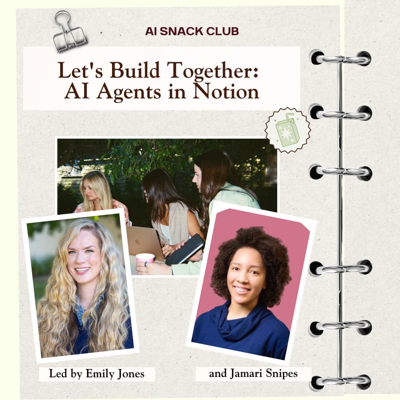 Cover Image for Let's Build Together: AI Agents in Notion