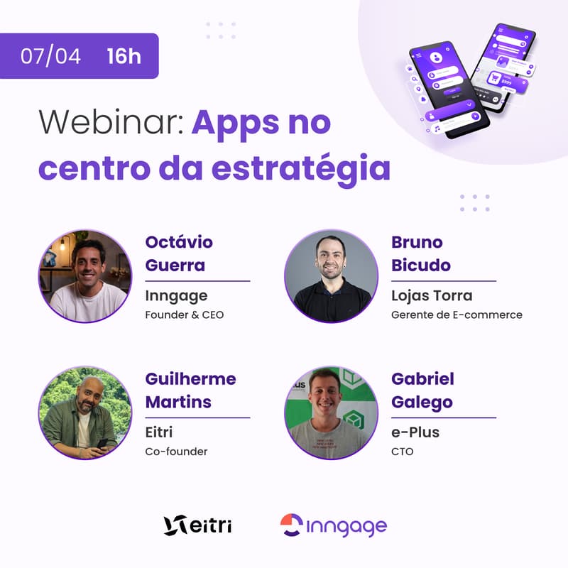 Cover Image for Webinar: Apps no Centro da Estratégia