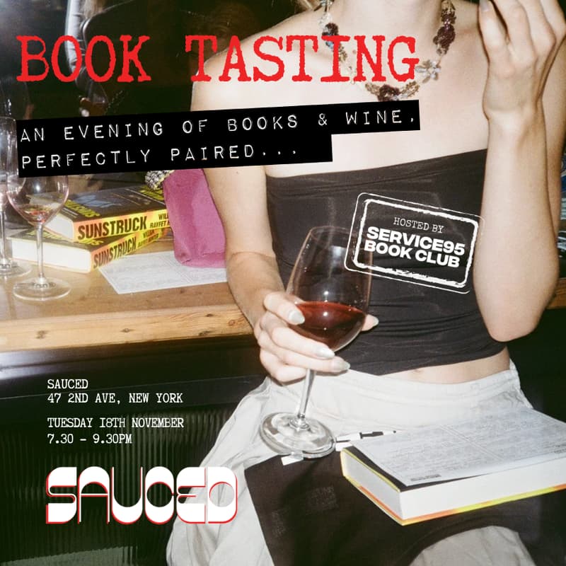 Cover Image for Service95 x Sauced Book Tasting