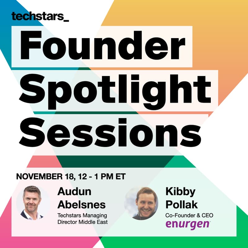 Cover Image for Techstars Founder Spotlight Sessions - Energy & Sustainability