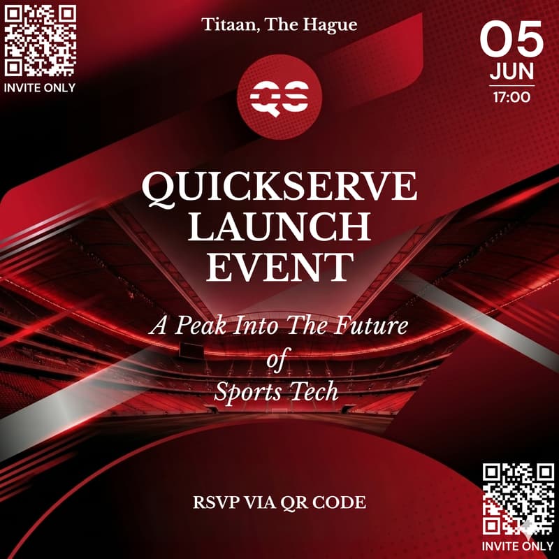 Cover Image for QuickServe Launch Event - A peek into the Future of Sports Tech
