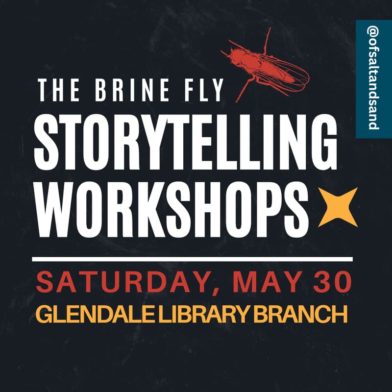 Cover Image for SAT, MAY 30 | THE BRINE FLY STORYTELLING WORKSHOP