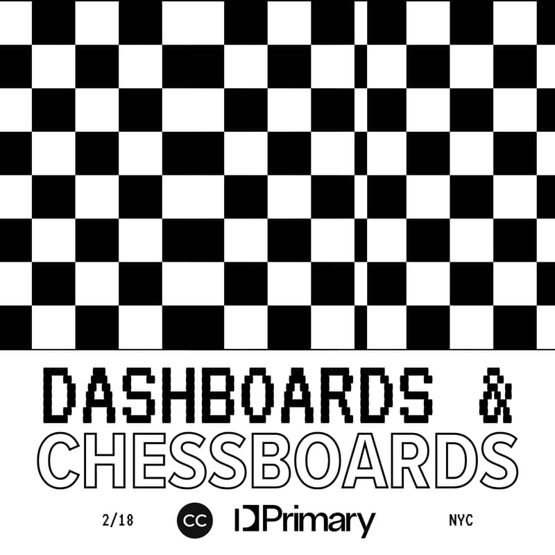 Cover Image for Dashboards & Chessboards! for the data community in NYC