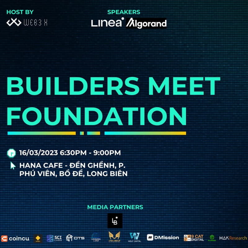 Cover Image for Web3 X : Builders meet Foundation