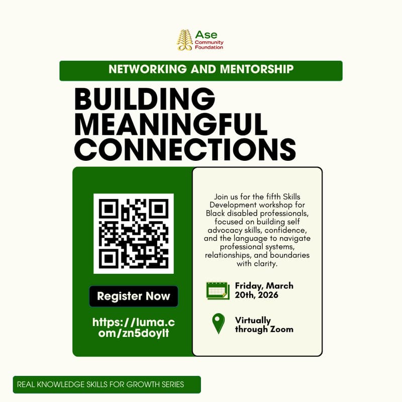 Cover Image for Skills for Growth Workshop 5: Building Meaningful Connections