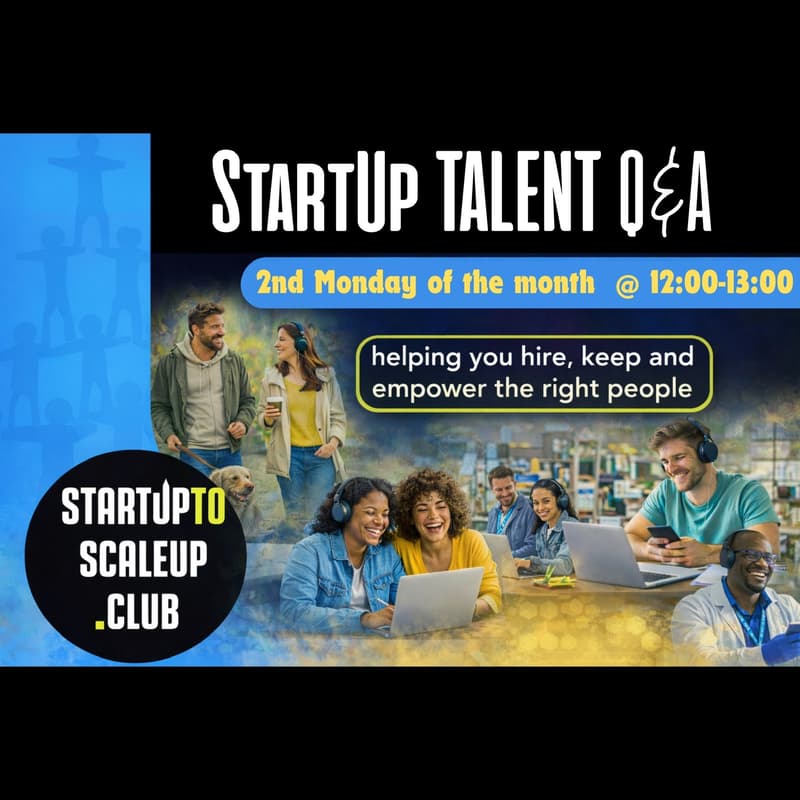Cover Image for StartUp TALENT Q&A