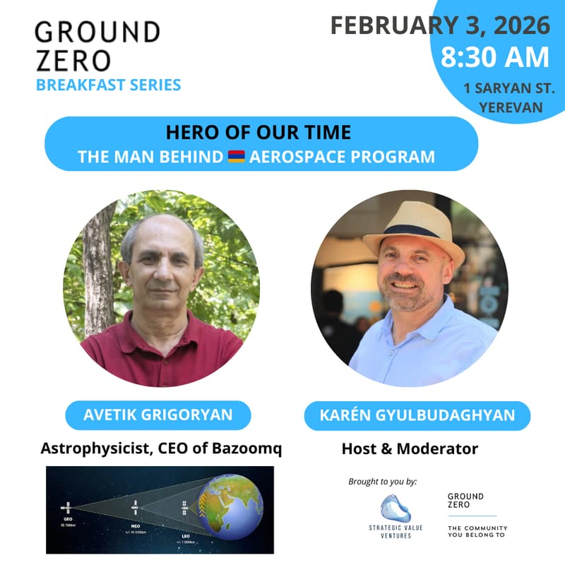 Cover Image for HERO OF OUR TIME -The Man Behind 🇦🇲 Aerospace Program