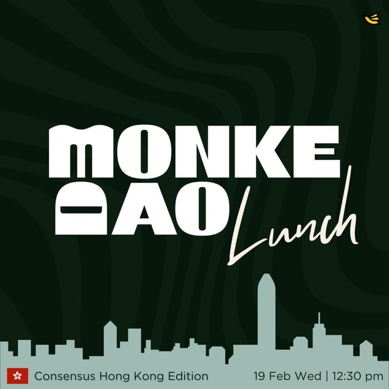 Cover Image for MonkeDAO Lunch - Consensus HK Edition