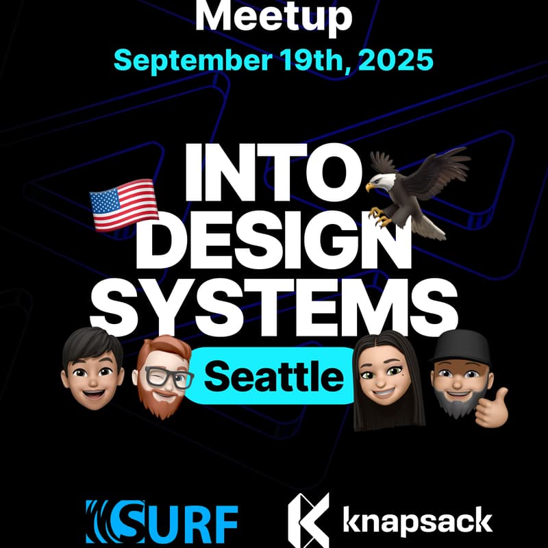 Cover Image for Into Design Systems Meetup at SURF Incubator - Seattle, USA