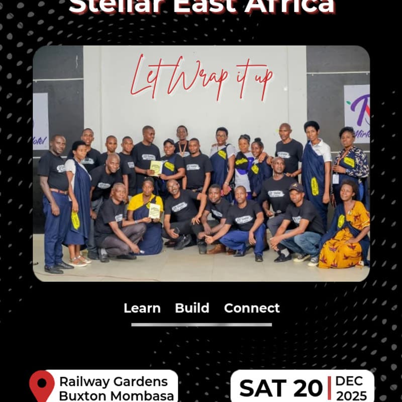 Cover Image for Stellar East Africa ,Mombasa Meetup.