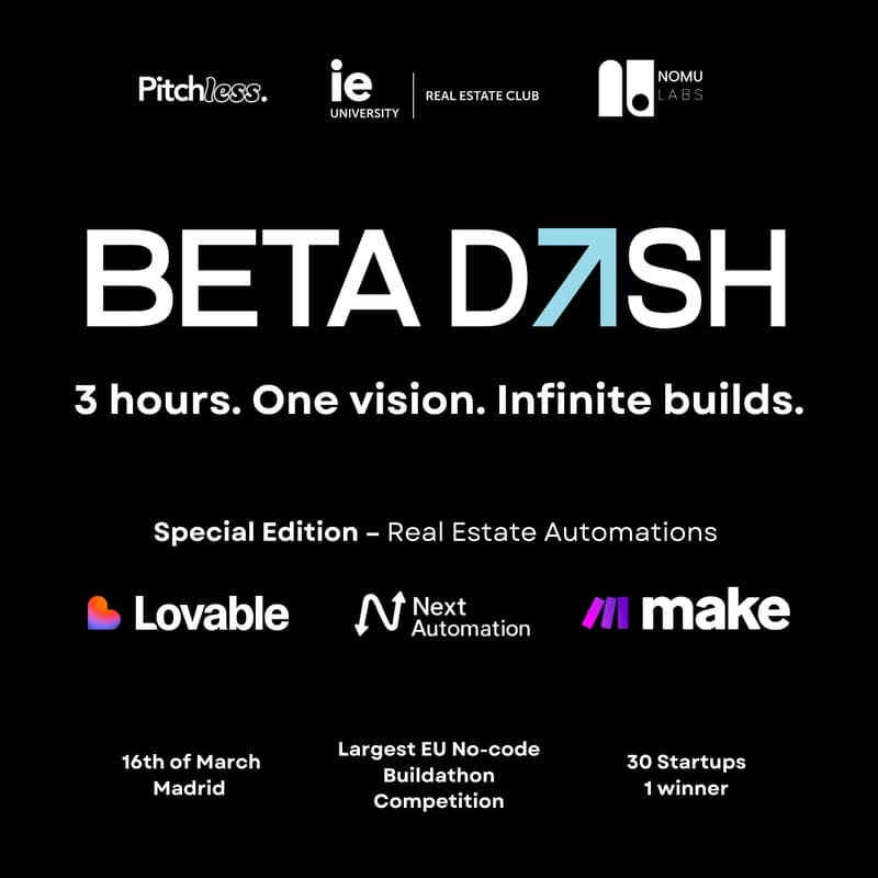 Cover Image for BETA DASH — PropTech Buildathon