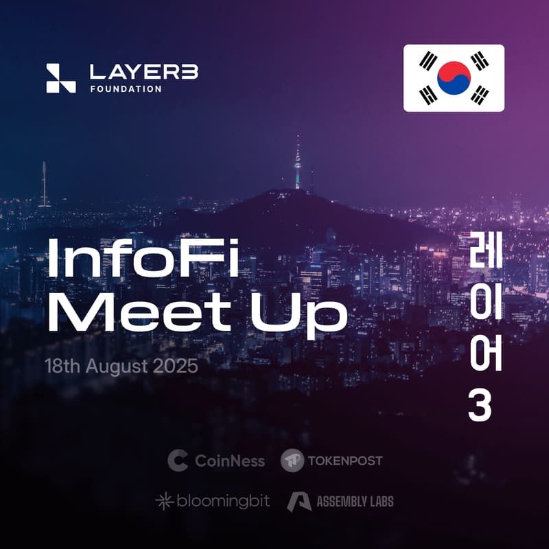 Cover Image for InfoFi Meet Up by Layer3