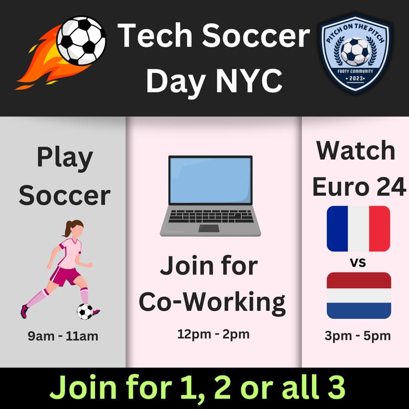 Cover Image for Soccer, Co-working and Euro 2024