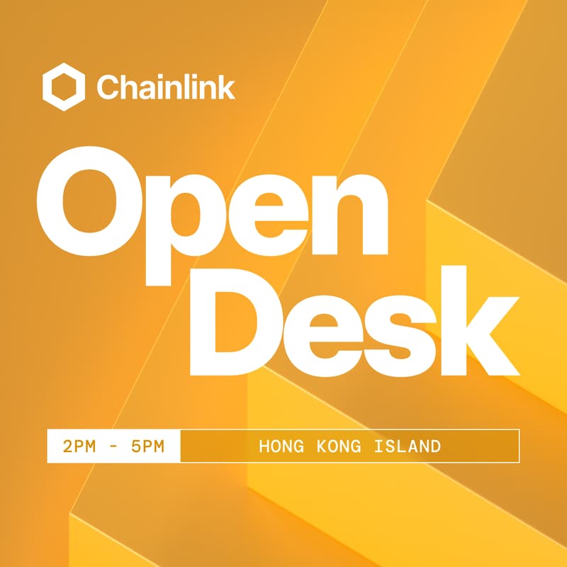 Cover Image for Chainlink Open Desk @Hong Kong Vol. 5 β Coworking for Web3 Frens