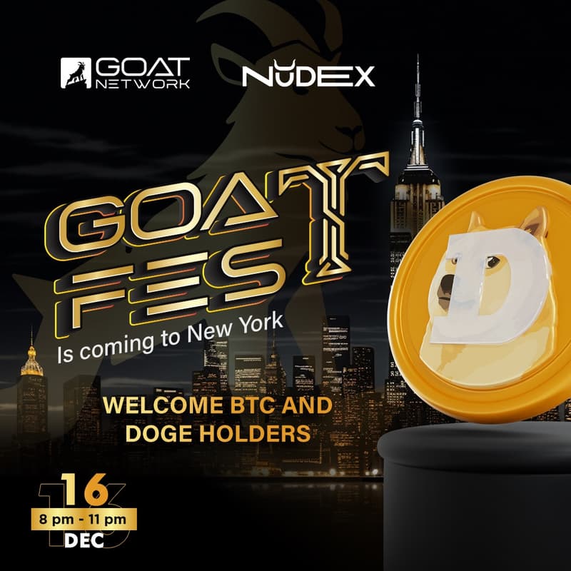 Cover Image for GOATFest: Welcome BTC and DOGE Holders