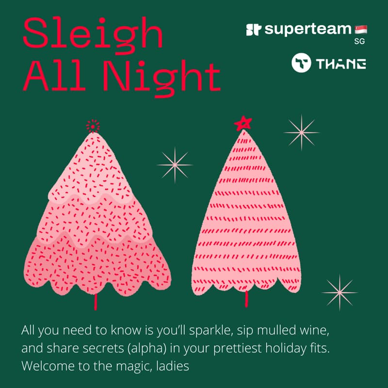 Cover Image for SG Crypto Ladies - Sleigh All Night ✨