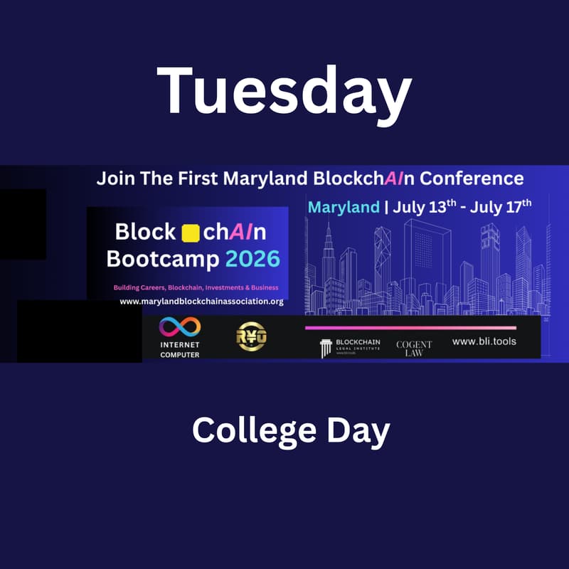 Cover Image for Blockchain Bootcamp Conference & Exhibits: College Day