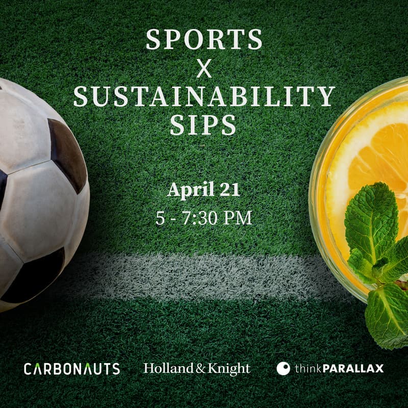 Cover Image for Sports x Sustainability Sips