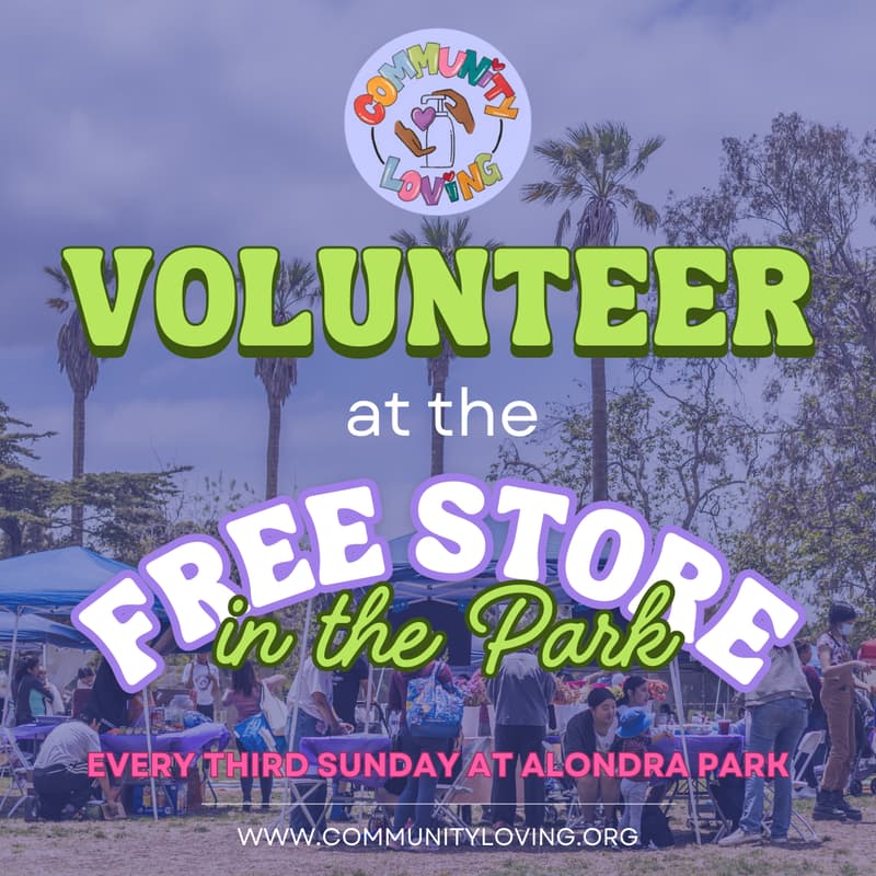 Cover Image for (Volunteer for) Free Store in the Park!