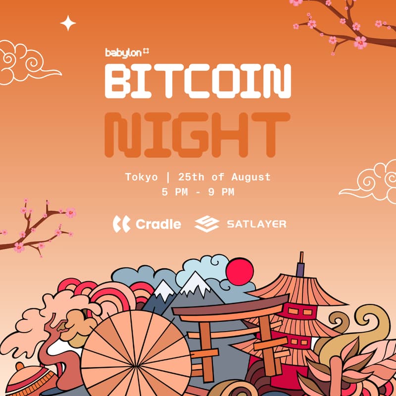 Cover Image for Bitcoin Night | Tokyo