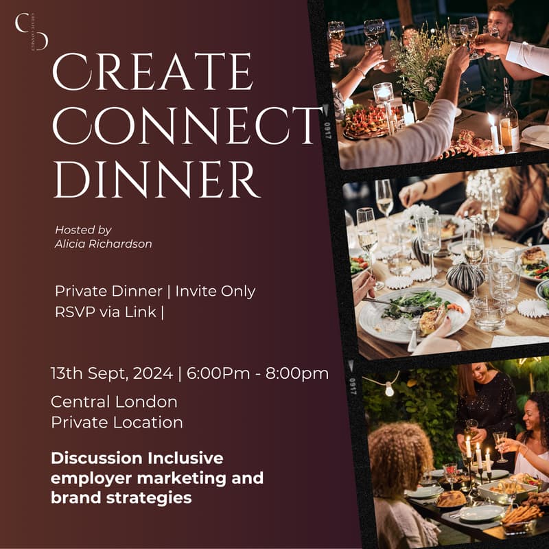 Cover Image for Create Connect - Private Dinner