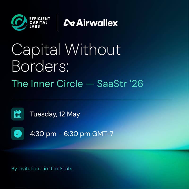 Cover Image for Capital Without Borders: The Inner Circle — SaaStr ’26