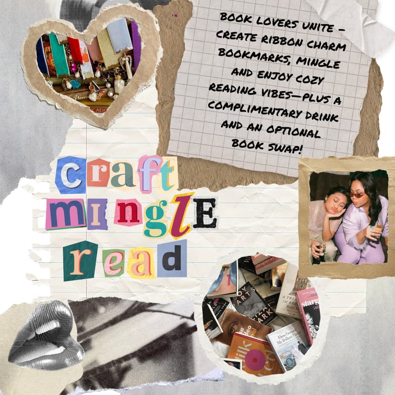Cover Image for Craft, Read, Mingle