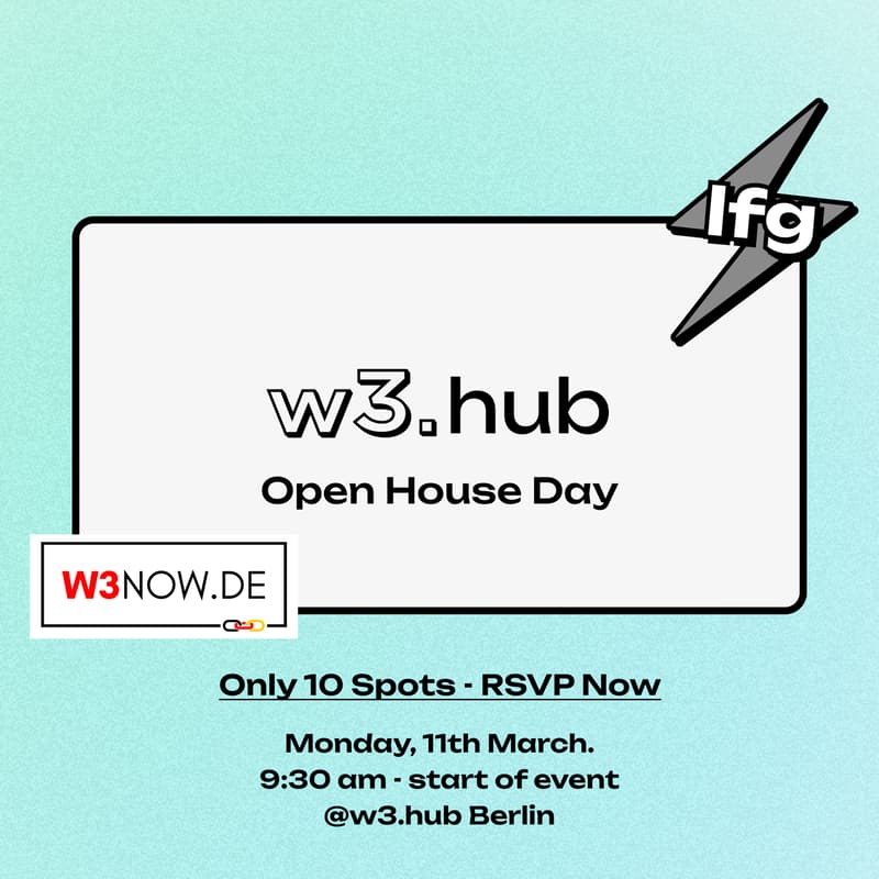Cover Image for Open House Day x W3NOW