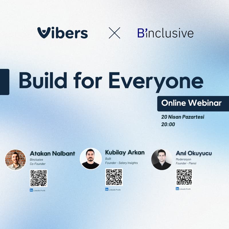 Cover Image for Vibers x Binclusive: Build for Everyone