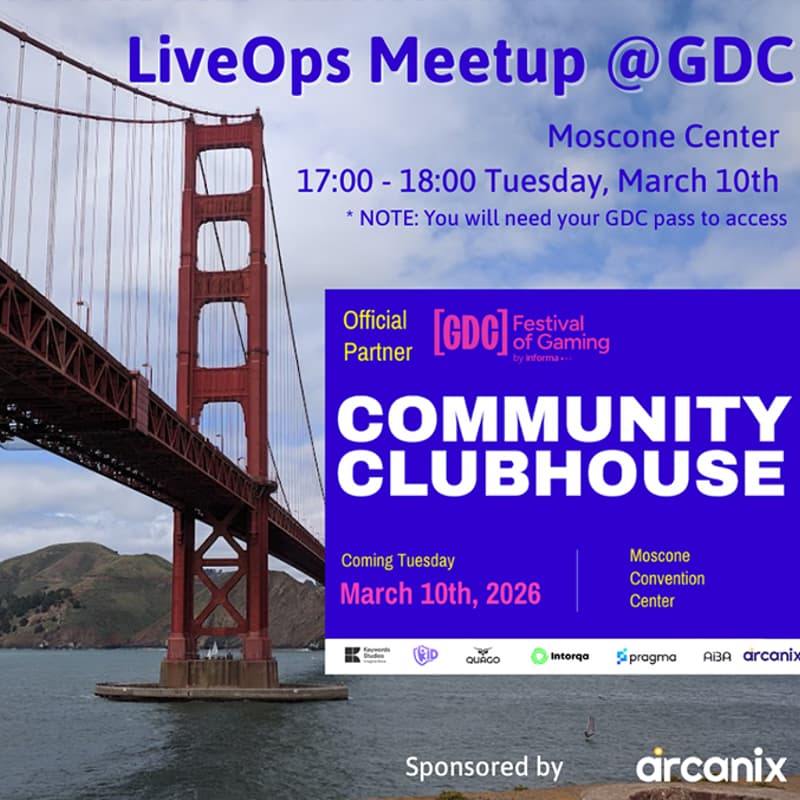Cover Image for LiveOps Meetup @GDC26