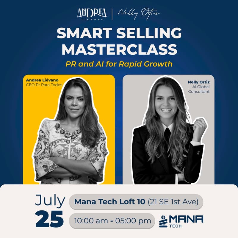 Cover Image for SMART SELLING MASTER CLASS PR & AI for rapid Growth